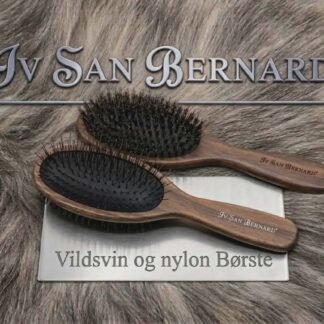 Iv San Bernard Børste med vildsvin og Nylon pins