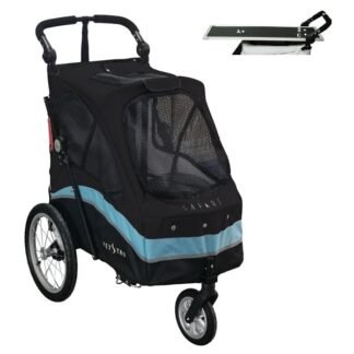 Petstro Stroller Safari str. M inkl Trimmebord Nu er det muligt at bestille i farverne Grå, Lyserød, Turkis med levering start feb.26